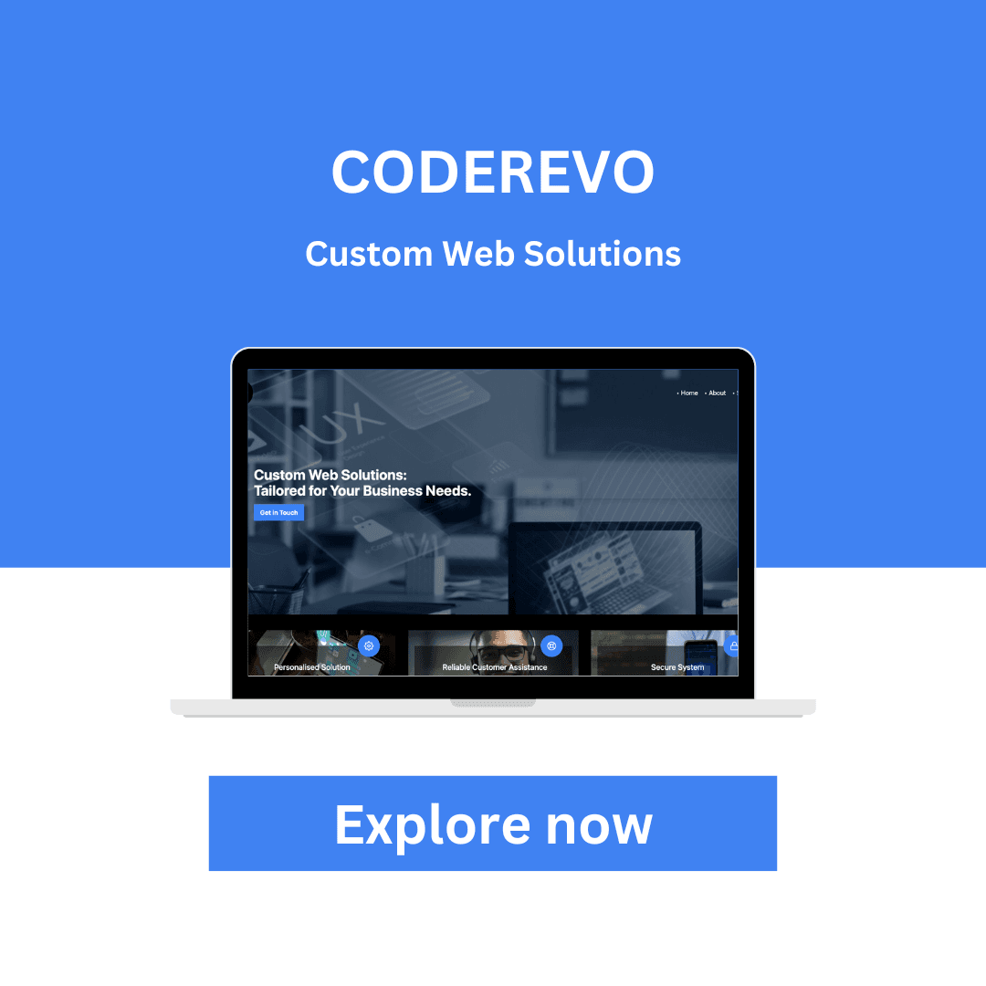 Code Revolution website project