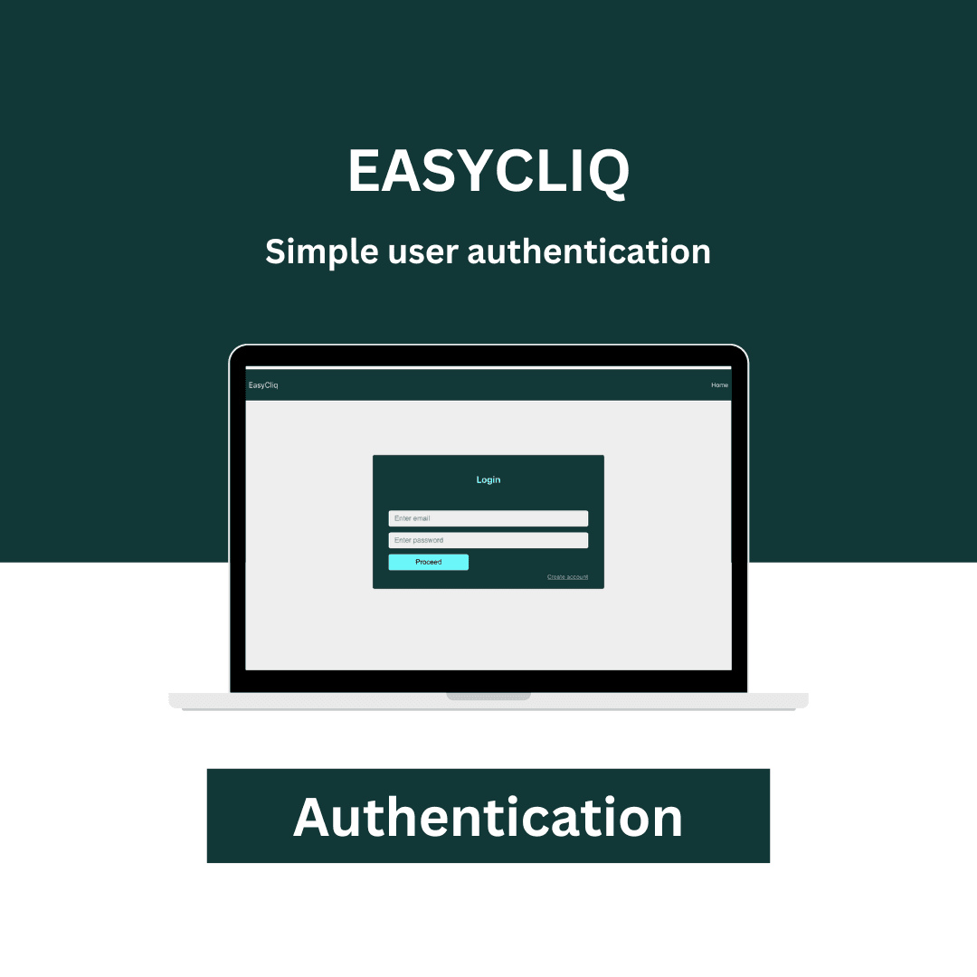 EasyCliQ Auth website project