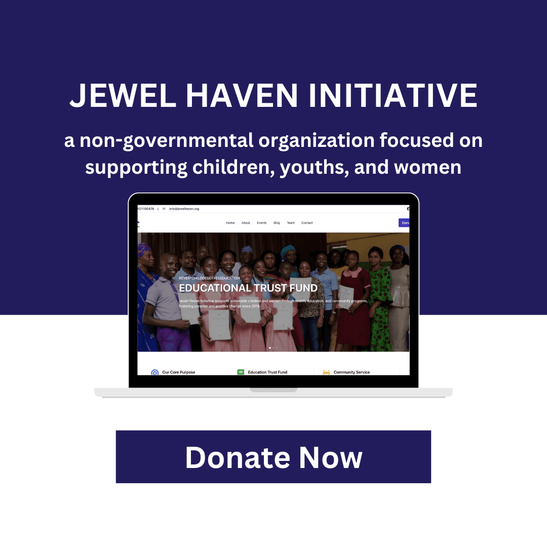 Jewel Haven Initiative website project