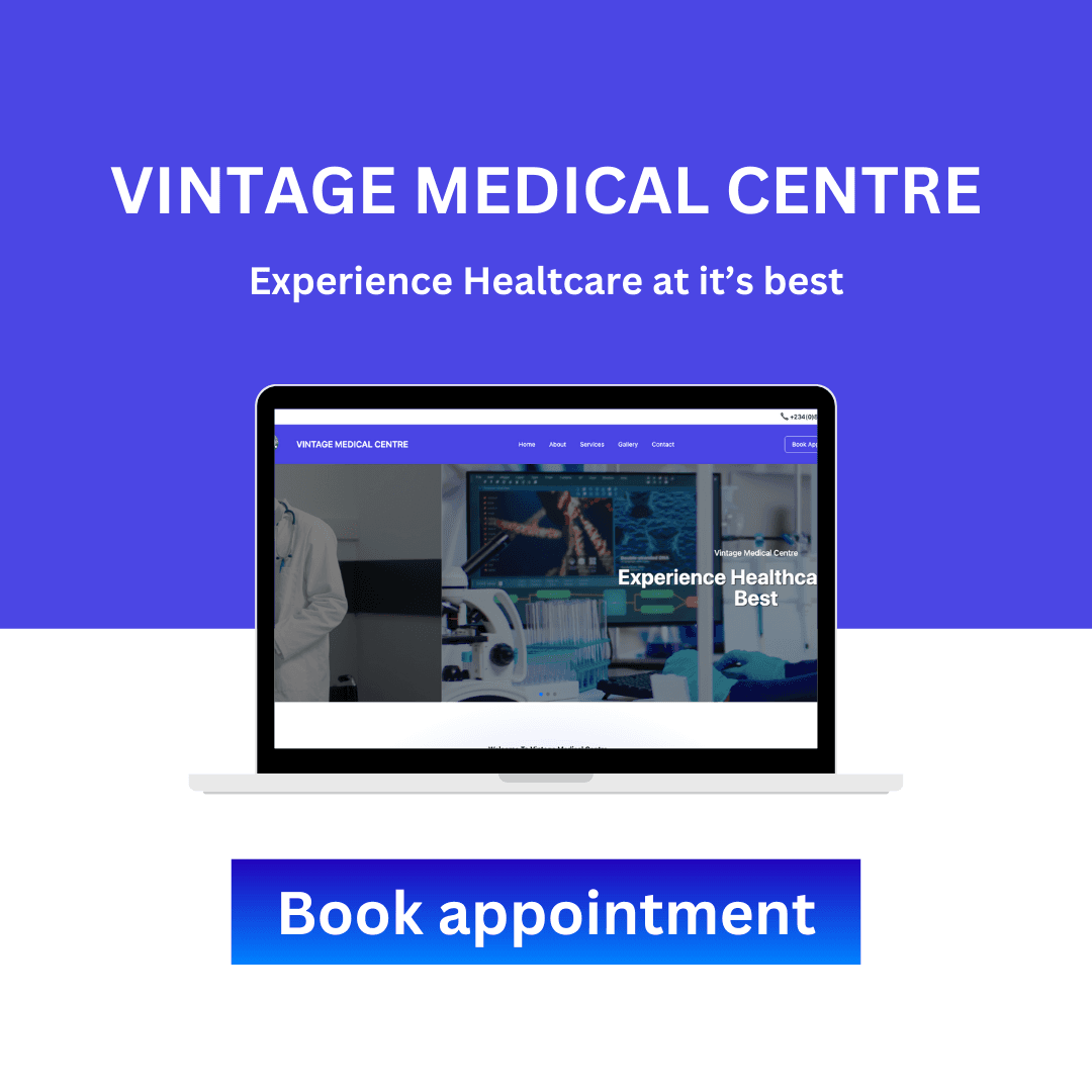 Vintage Medical Centre website project